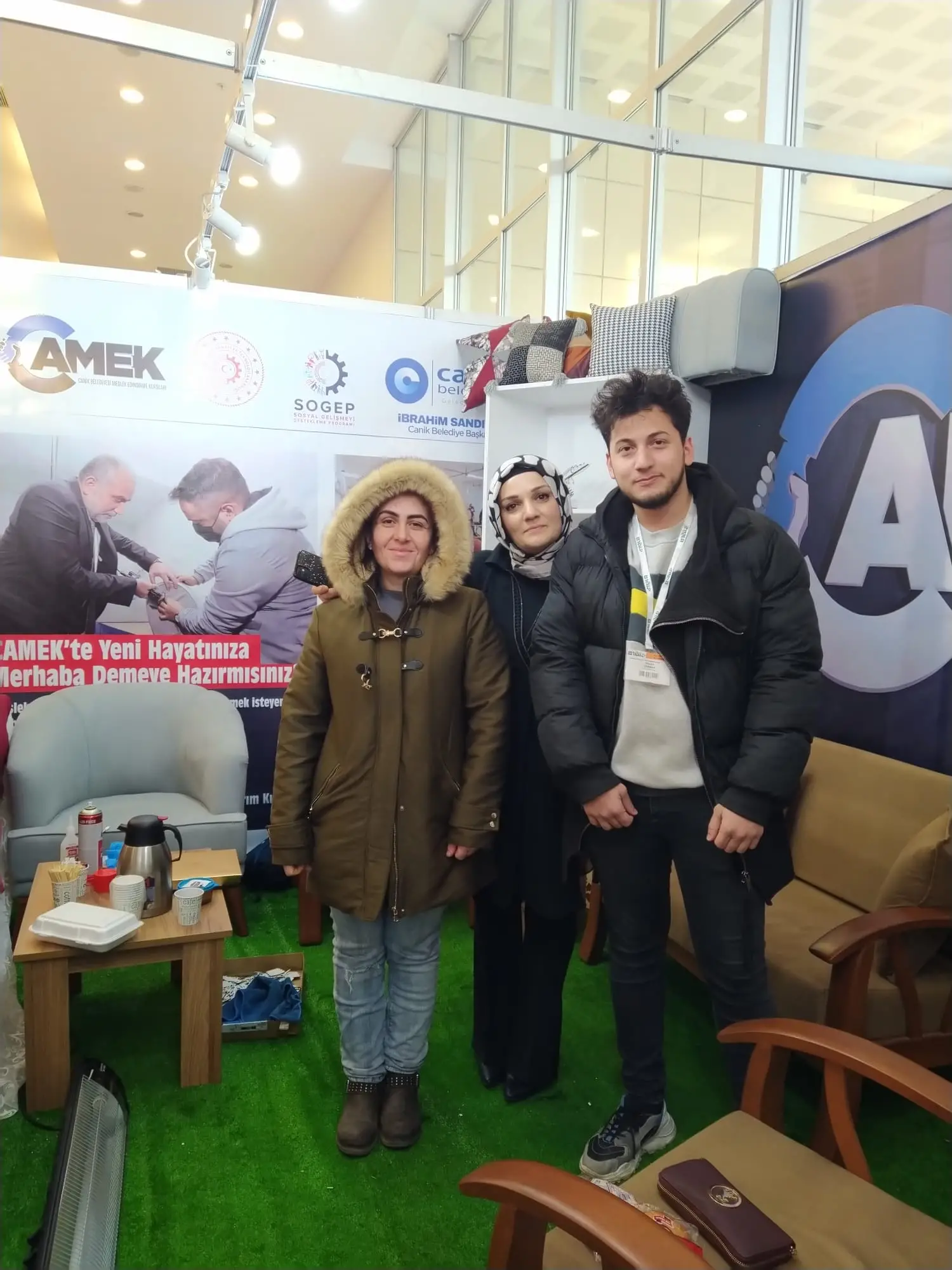 Tolga Cerrah Samsun Mobilya Fuarı Tüyap Canik Belediyesi Görseli