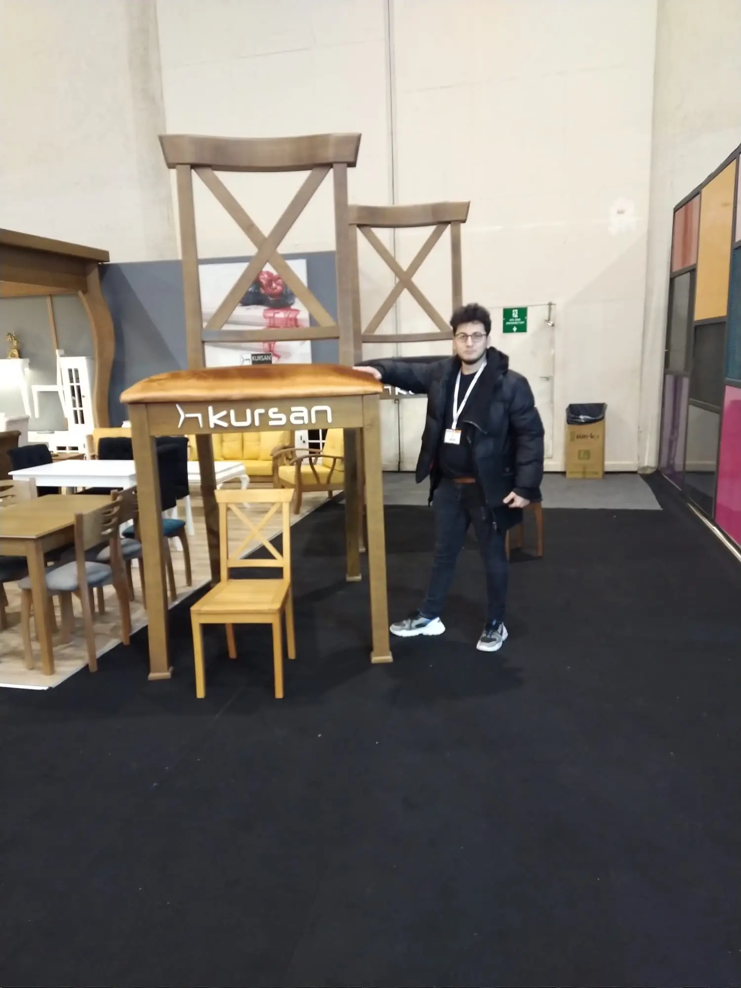 Tolga Cerrah Samsun Mobilya Fuarından Görseller
