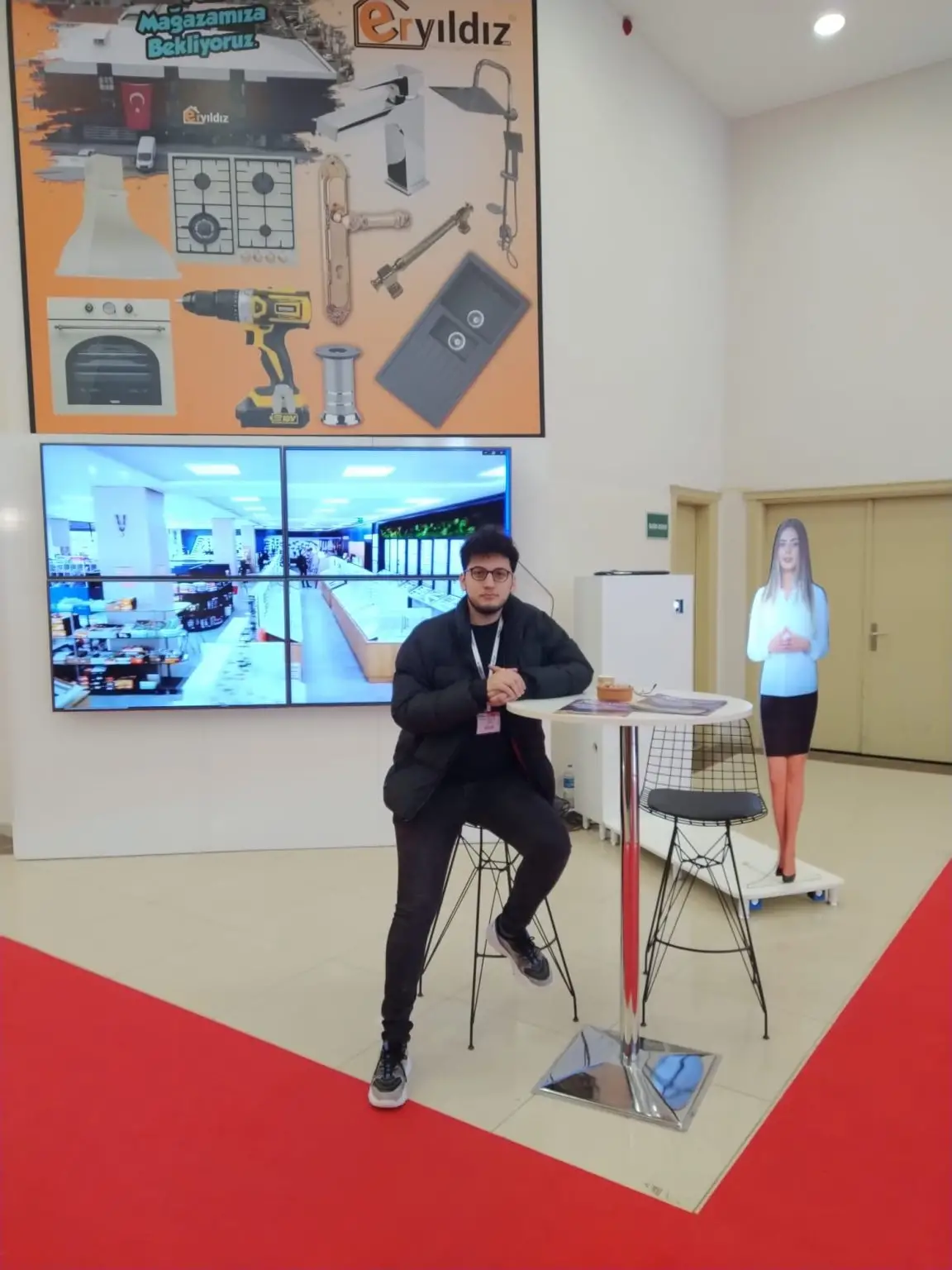 Tolga Cerrah Eryildiz Samsun Mobilya Fuarı Stand Kurulumu